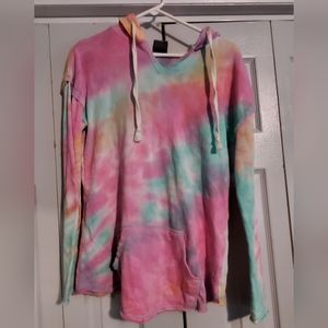 Pastel Tye dye hoodie
